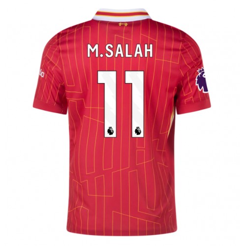 Pánský Fotbalový dres Liverpool Mohamed Salah #11 2024-25 Domácí Krátký Rukáv